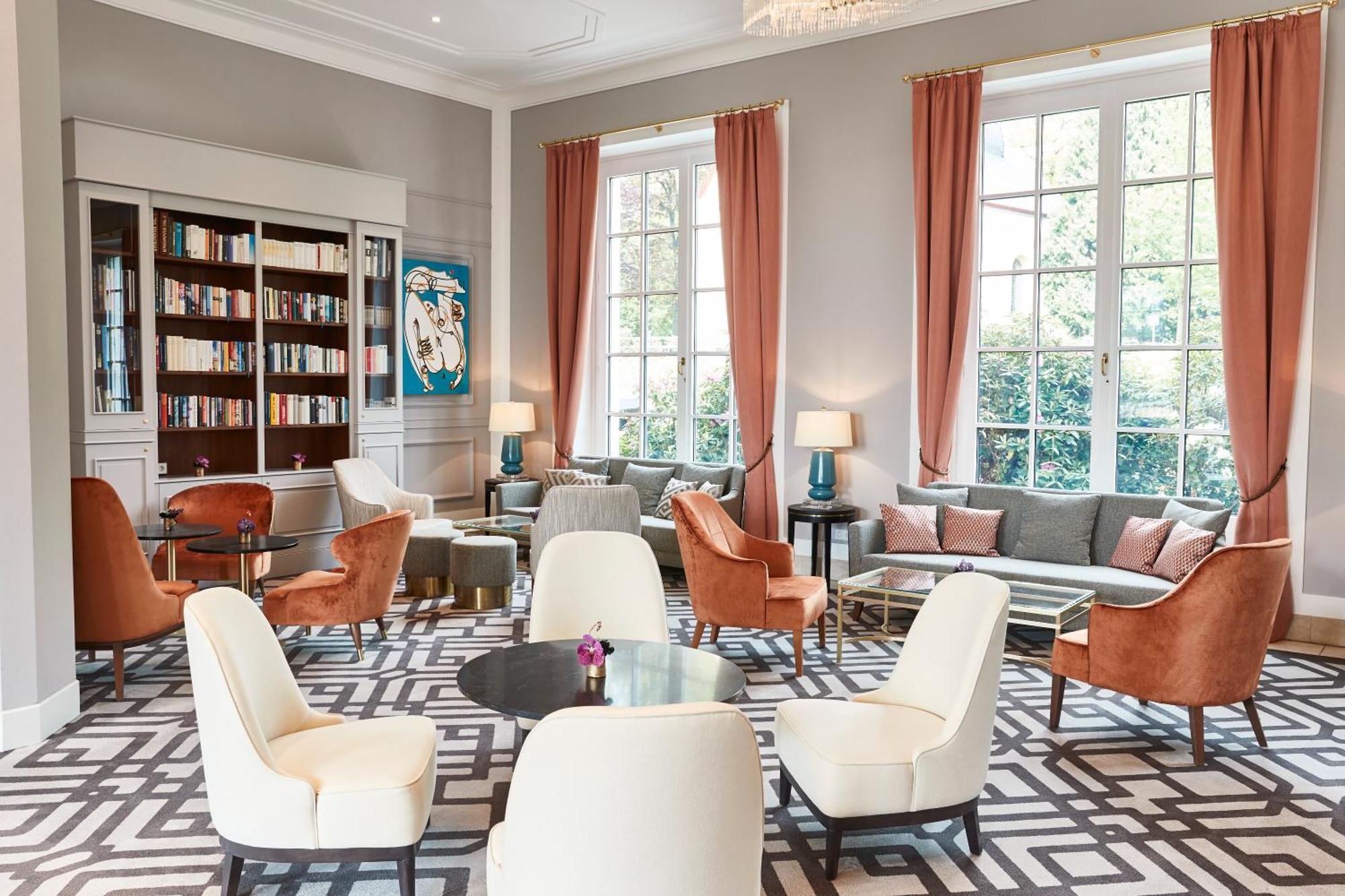 Steigenberger Icon Grandhotel & Spa Petersberg Königswinter Dış mekan fotoğraf Library